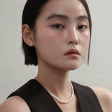 [シングルピアス]14Kゴールドバーピアス/ [single earring]14K gold bar earring