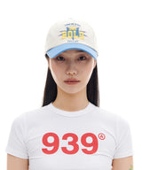 BOLD TWO TONE 5-PANEL CAP (BLUE)