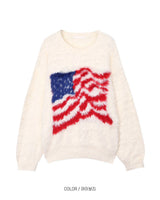 ALL - USA Flag Angora Knitwear (3 colors)