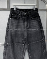 GMダブルスクエアデニムパンツ / GM Double Square Denim Pants (XS ~ L)