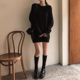 [Belied made/Cuanku] First Love Twisted Cable Knit Dress