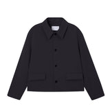 ミニマルポケットクロップジャケット (4 color)