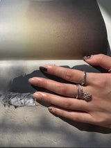 SUNFLOWER DROP RING