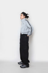 ブラックカーゴデニムパンツ