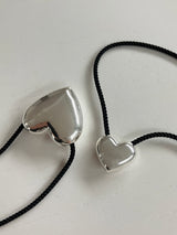 [92.5silver] マニッシュハートネックレス_VER.2