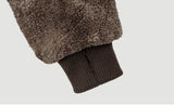 タイダイ風ボアZIPジャケット / HIDE Tie Dye Fleece Jumper (Brown) (4606136189046)
