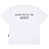 BABY FACE APPLE HAIR BOY SHORT SLEEVE T-SHIRT WHITE