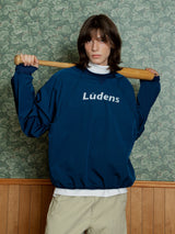 Nylon Raglan Crewneck_Indigo Blue