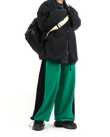 サイドカラーバンディングパンツ/Side color banding pants_2color