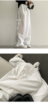 Cardinylone Ribbon Cargo Pants