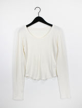 アーリーリブドTシャツ / Early Ribbed T-shirt (3color)