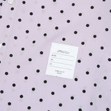 オーバーフィットドットプリントシャツ/OVERFIT DOT PRINT SHIRT-LILAC