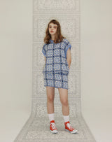GRANNY SQUARE KNIT MINI SKIRT VERY PERI (6691436003446)