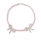 パールリボンネックレス / [925 SILVER] Pearl Ribbon Necklace