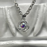 バレット バック ネックレス / Bullet Back Necklace_silver