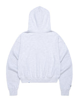 スターロゴクロップドフーディー / STAR LOGO CROPPED HOODIE LIGHT GREY(CV2CFFM401A)