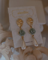 アフロディテシリーズ - ザ ローズガーデンピアス / Aphrodite Series - The Rose Garden Piercing (Mint ver.)