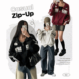 Dale Line Two Way Crop Zip-Up