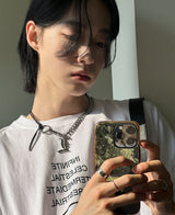 スクラッチスリーブT / Scratch Sleeve Tee (2 color)