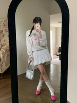 Pink Bow Sweatshirt