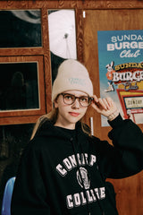クラシックビッグロゴパーカ・ブラック［ユニセックス］/ Classic Big Logo Unisex Black Hoodie