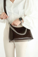 ボールドチェーンシティバッグ / BOLD CHAIN CITY BAG_3COLORS