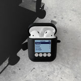 My Classic Airpods Case -Black (for 1,2,3 Pro) (6685224534134)