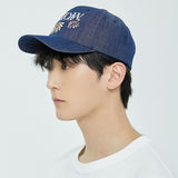 フラワーロゴボールキャップ / FLOWER LOGO BALL CAP_BLUE