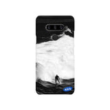 ホワイトサーフィンスマホハードケース / White surfing hard case