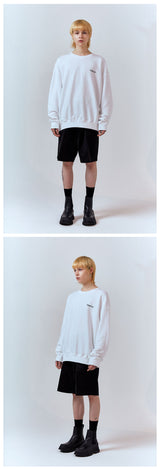 ジェットラグスウェットシャツ/JETLAG SWEATSHIRTS [WHITE]