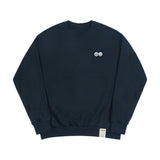 ダブルスマイル刺繡ロゴスウェットシャツ / Double Smile Embroidered Logo Sweatshirt