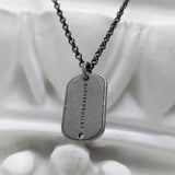 ドッグタグ チェーン ネックレス / [BLESSEDBULLET]DOGTAG II CHAIN NECKLACE_MINI/LARGE