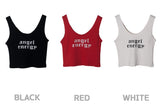 エンジェルクロップスリーブレス / TOP(9332) Angel Crop Sleeveless