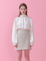 BACK TIE BLOUSE_CREAM (6612500086902)