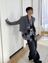 No.9330 C black wide denim PT (6677589590134)