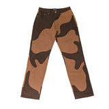 2 TONE PATCHWORK TROUSERS