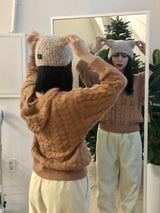 サイアミーズブックルビーニー