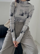 シルキー マガジン ポーラー Tシャツ / Silky Magazine Polar T-shirt (2color)