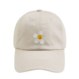 フラワー ドット エンブロイダリー ボールキャップ / Flower Dot Embroidery Ball Cap