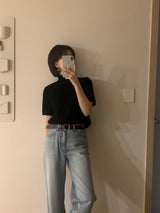 [YELLOMOI] Laurent half polar - knit 