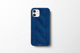 (18 dark blue) Twisted Knitted matte phone case