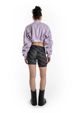 クロップボンバージャケット / CROP BOMBER JACKET
