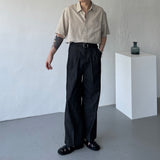 ピンタックデニムスラックス / EV BOLN Pintuck Denim Slacks
