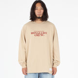 RLLR1103 クルーロゴロングスリーブ/RLLR1103 Crew Logo Long Sleeve - Vanilla