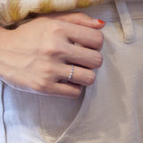 [CCNMADE] 菊 Silver Ring (Pink) (6691071656054)