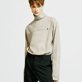 back button long sleeve chest tip turtle neck ivory (6615509729398)