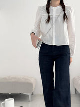 Punching Blouse (2 colors)