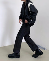 ハーフムーンバーシティジャケット/EV Half Moon Varsity Jacket (2 colors)