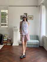 サンクヒッピートゥウェイホルターロングストラップナシ/Sank Hippie Two Way Halter Long Thong Camis