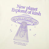 ウィティーバニープラネットエクスプローラースウェットシャツ／WITTY BUNNY PLANET EXPLORER SWEATSHIRT V1 [IVORY]